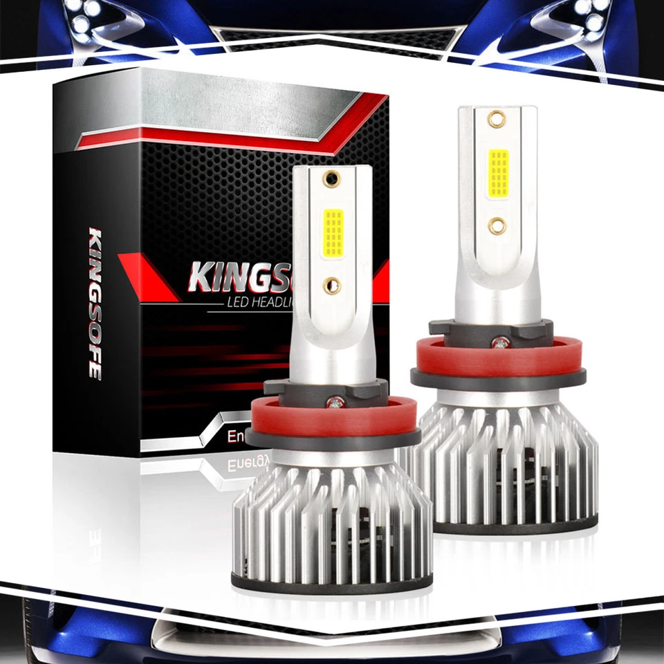 1 par de faros antiniebla LED 12V 35W H8/H9/H11 para Acura CSX 2006-2011 Foto 1 de 4