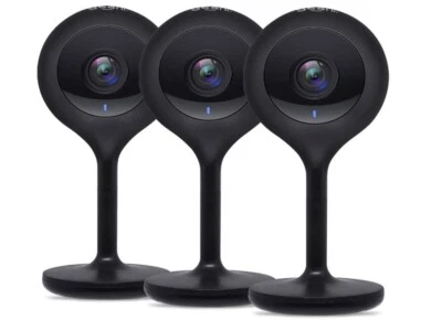 Geeni Look 3 Pack 720p Smart Wi-Fi Security Camera System with Voice Control