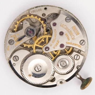 Vintage LeCoultre Caliber 480/CW 17-Jewel Wristwatch Movement, Parts / Repair - Image 1 of 4