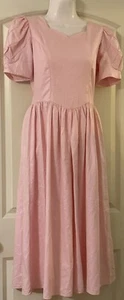 Vintage 80er Jahre LANZ bescheiden Puffärmel Gr. 4 Kleid Twee - Bild 1 von 13