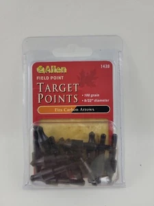 12 Allen Archery 100 Grain Feild Points 9/32" Diameter Carbon Arrows 1438 - New - Picture 1 of 6