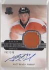 2011-12 Upper Deck The Cup /249 Matt Read #125 RPA Rookie Patch Auto RC