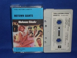 MOTOWN GIANTS - AUSTRALIAN CASSETTE TAPE NM - Picture 1 of 3