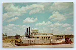 Postal IA Keokuk River Museum Remolcador George M. Verity C9 - Imagen 1 de 2