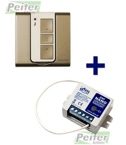 Jolly Motor TX SINGLE J remote control + bronze support + universal receiver - Picture 1 of 1