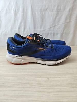 Brooks Trace 2 Zapatos Para Hombre Talla 11.5 Azul Negro Correr Atlético 1103881D489 Foto 1 de 4