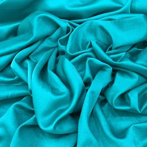 MULBERRY SILK SATIN fabric by the yard -Sea Green silk fabric - Handmade silk - Picture 1 of 2