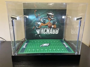 Donovan McNabb Custom Full Size Helmet Display W/ LED Lights Philadelphia Eagles - Picture 1 of 1