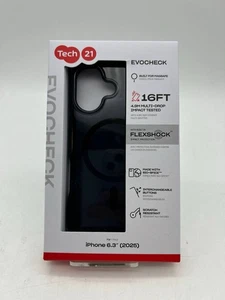 Tech21 EvoCheck MagSafe Case for Apple iPhone 17 - Black - Picture 1 of 2