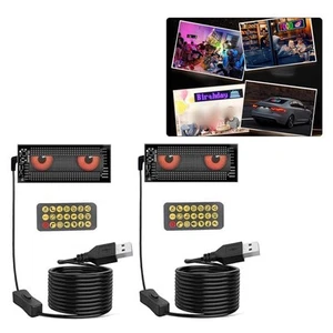 LED Display Board Customizable Car Light Custom Car Decoration Double-Sided Tape - Picture 1 of 8