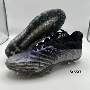 UNDER ARMOUR tacchetti MC blu fumo donna taglia 8 - Foto 1 di 6