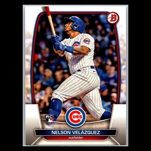 2023 Bowman - #12 Nelson Velazquez RC - Chicago Cubs - Picture 1 of 2