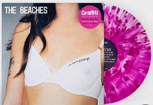 The Beaches No Hard Feelings Cloudy Fuchsia Purple Vinyl Graffiti Records Exc - Picture 1 of 1