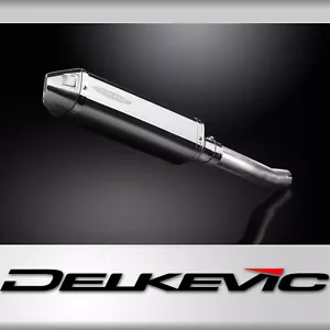 Yamaha XT700 Tenere 2019-2024 Slip On 13" Tri-Oval Stainless Exhaust Muffler Kit - Picture 1 of 5