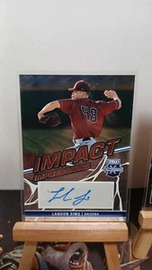 Landon Sims 2023 Elite Extra Edition Impact Impressions Auto Diamondbacks - Picture 1 of 2