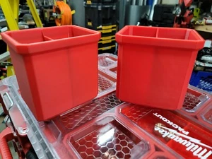 Effiziente Aufbewahrungslösung: Milwaukee Verpackung zwei Schubladen Organizer - Bild 1 von 2