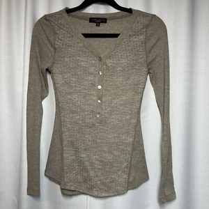 New Sanctuary Clothing Top Henley XS Bella Swan Twilight Breaking Dawn Shirt - Picture 1 of 8