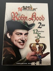 Robin Hood - TV Serial Classics DVD 2004 2-Discs; See Back Cover for 12 Episodes - Picture 1 of 2