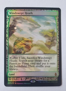 MTG FOIL Windswept Heath Masterpiece Expeditions (Magic the Gathering) - Picture 1 of 2
