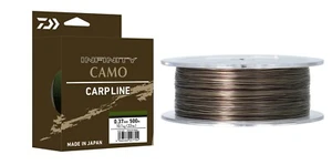DAIWA Infinity Camo Carpline 0,37mm/10,1kg/500m Marron Camo Fil pour Carpes - Photo 1/3