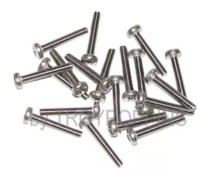 20-SS M4-0.7 X 25MM PPH PPH PHILLIPS PAN CABEZAL MÁQUINA TORNILLOS PIEZAS DE ACERO INOXIDABLE - Imagen 1 de 1