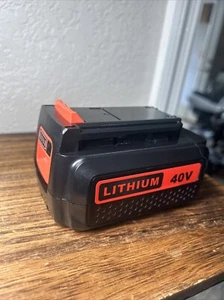 40 Volt for Black and Decker 40V 4.0Ah Max Lithium Battery LBX2040 LBXR36 LBX36 - Picture 1 of 7