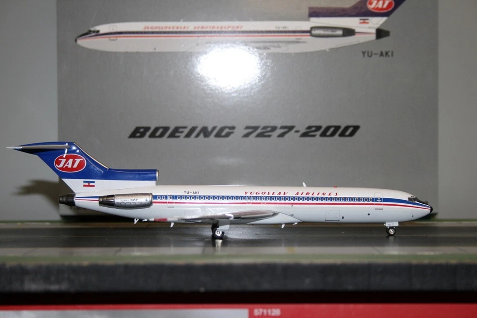 Retro Models/Inflight200 1:200 JAT Yugoslav Boeing 727-200 YU-AKI (RM72202) - Image 1 of 4