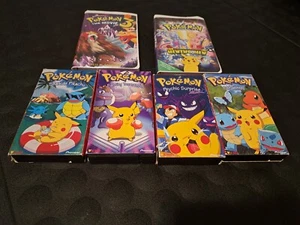 Vintage Pokemon VHS Tv Show And Movies The First Movie 3 (Not Tested) - Bild 1 von 7