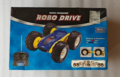 Nikko ROBO DRIVE R/C 1:18 Radio Control Stunt Car Vintage 1990s NEW in Box RARE - Image 1 of 4