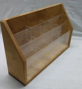 Wood / Plexi Display Rack - Picture 1 of 9