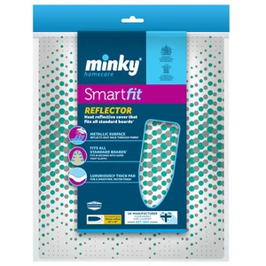 Minky Smart Fit Elasticated Reflector Ironing Board Cover 125 x 45cm - Picture 1 of 2