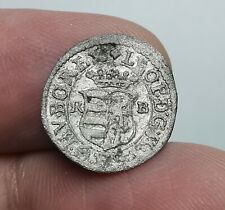 Holy Roman Empire Leopold I Silver Denar  K B 1695