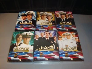 JAG TV Series Seasons 1-6 DVD Lot Judge Advocate General Military Navy Show - Picture 1 of 6