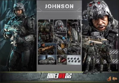 Hot Toys 1/6  MMS668 Warriors of Future Johnson  Action Figure In Stock - Image 1 of 4