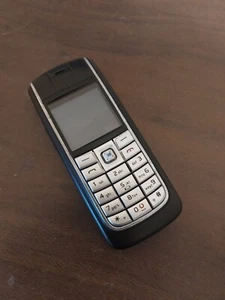 Nokia 6020 Unlocked Mobile Phone - Black - Great Condition - Afbeelding 1 van 4