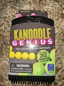 Kanoodle Genius The Ultimate Brain Workout 202 Puzzles Educational Insights NEW - Picture 1 of 2