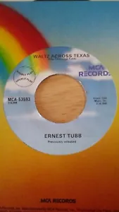 MCA-53593 Ernest Tubb Waltz Across Texas/Walking the Floor Over You Dbl Play RPM - Bild 1 von 2