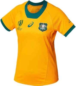 Camiseta RUGBY Wallabies Mujer Damas Copa Mundial - Tallas 2XL solamente - Imagen 1 de 2