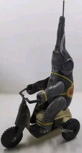 Juguete de cuerda elefante de hojalata circo en bicicleta (bola faltante) probado funciona - Imagen 1 de 4