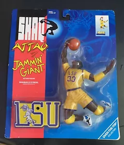 Shaq Attaq 1993 Jammin Giant Action Figure By Kenner - Shaquille O'Neal - LSU - Picture 1 of 2