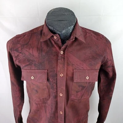 OAMC Over All Master Cloth Mens Button Up Union Shirt Large Long Sleeve Realtree - Image 1 of 4
