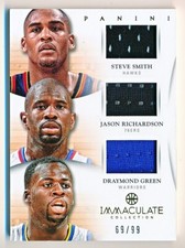 2012-13 Immaculate Smith Richardson Draymond Green Triple Jersey Rc #29 (69/99)