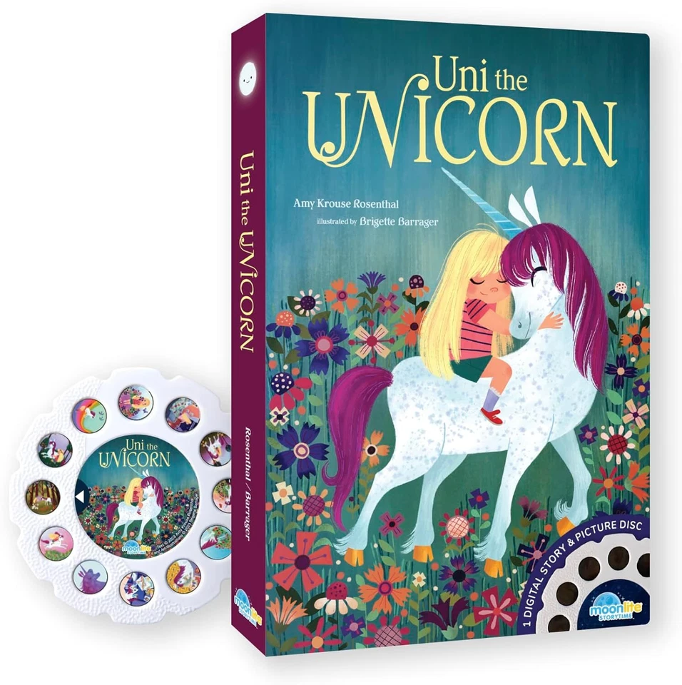MoonLite Uni The Unicorn Storybook Phone Projector Reel A1