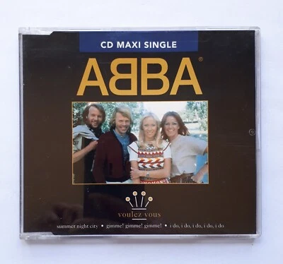 ABBA: VOULEZ VOUS - RARE 1992 UK Maxi CD Single -Remastered from Original Mixes - Image 1 of 4