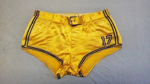 Vintage University of Colorado intramural basketball shorts, 1949 - 1953 Cover