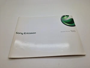 Nowy stary zapas Sony Ericsson T610 angielska instrukcja obsługi 3POST - Zdjęcie 1 z 4