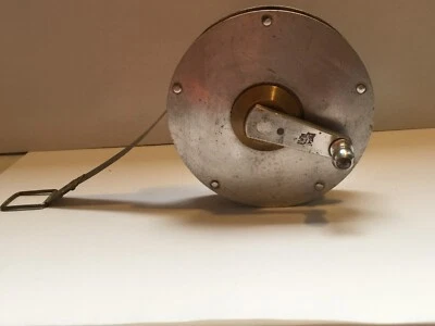 💼💼 ancien décamètre aluminium  ruban métallique 💼💼MAT LUX DL - Photo 1/4