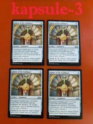 4x Glaive of the Guildpact (LP-NM) | Guilds of Ravnica | MTG Magic Cards - Image 1 of 2