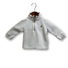 Polo Ralph Lauren 1/4 Zip Sweater Pullover Beige Size 12M 11x11
