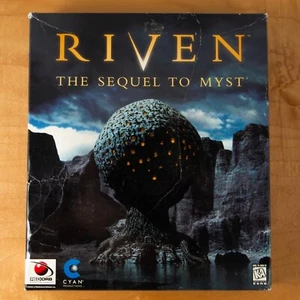 Riven: The Sequel to Myst (Windows 95/Mac 7.5) Big Box Mystery Game 1997 - Picture 1 of 7